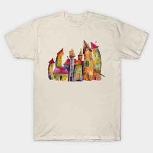 CASTLE HOUSE || WATERCOLOR T-Shirt